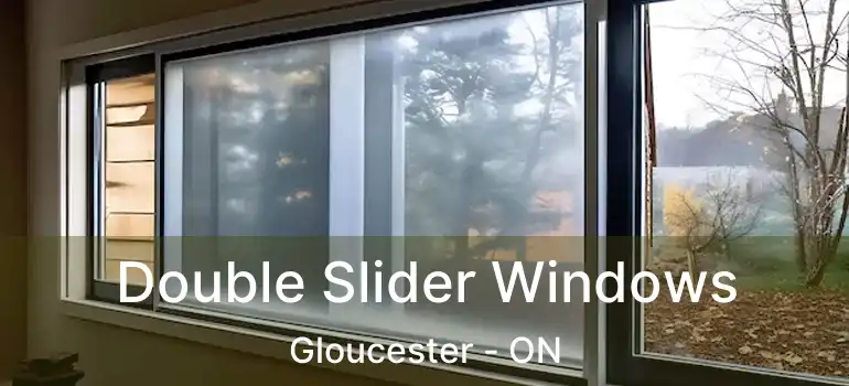Double Slider Windows Gloucester - ON