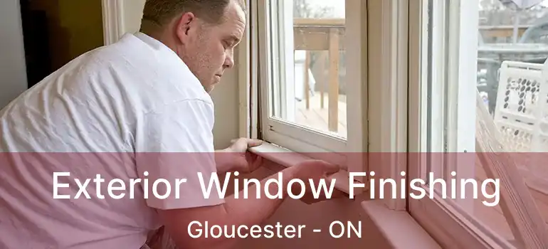  Exterior Window Finishing Gloucester - ON