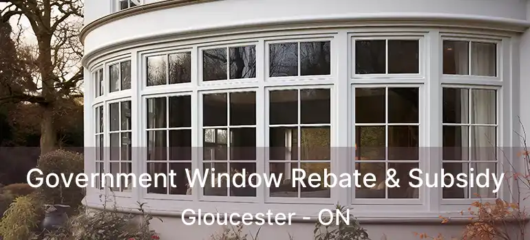  Government Window Rebate & Subsidy Gloucester - ON