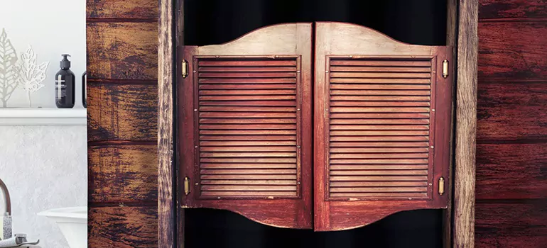 Installing Saloon Door Hinges in Gloucester, ON