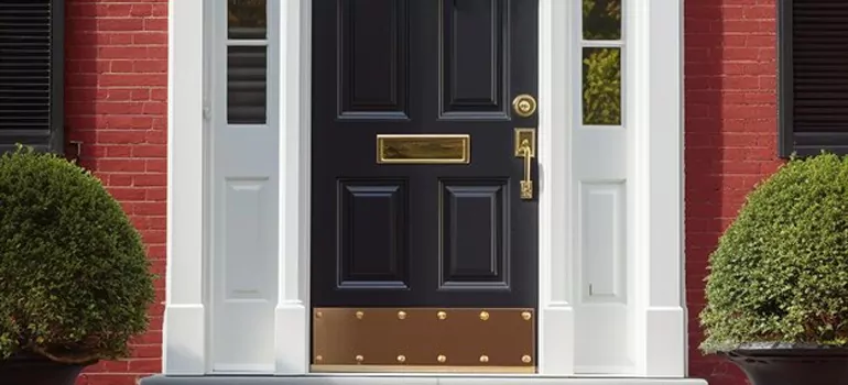 Commercial Door Kick Plate Installation in Gloucester, ON