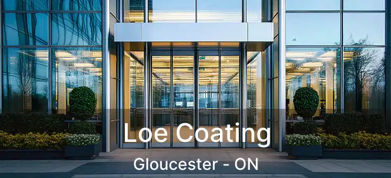 Loe Coating Gloucester - ON