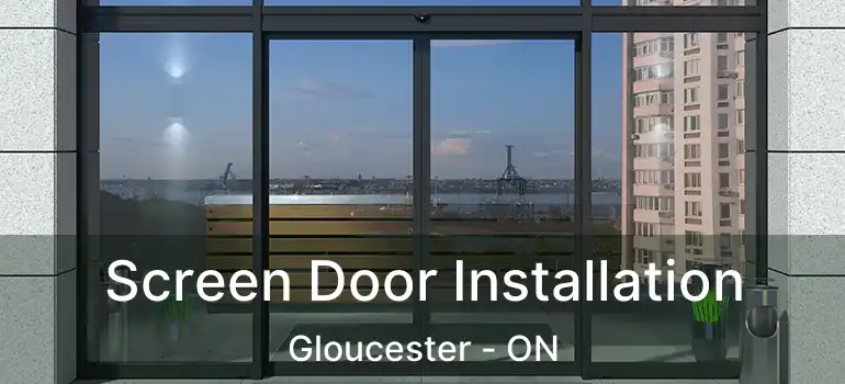  Screen Door Installation Gloucester - ON