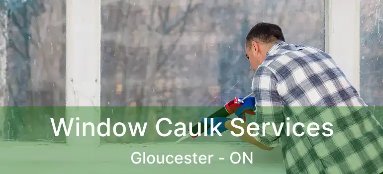 Window Caulk Services Gloucester - ON